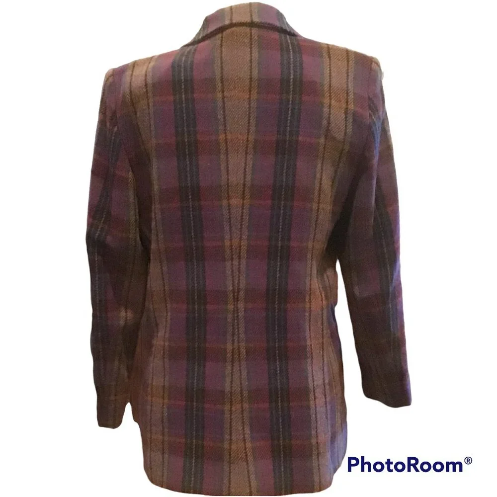 Vintage Savannah Petite Wool Blazer - Picture 4 of 5